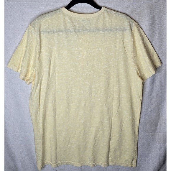 NWT Goodfellow & Co Men's Yellow Henley Shirt Size Large - Picture 4 of 4